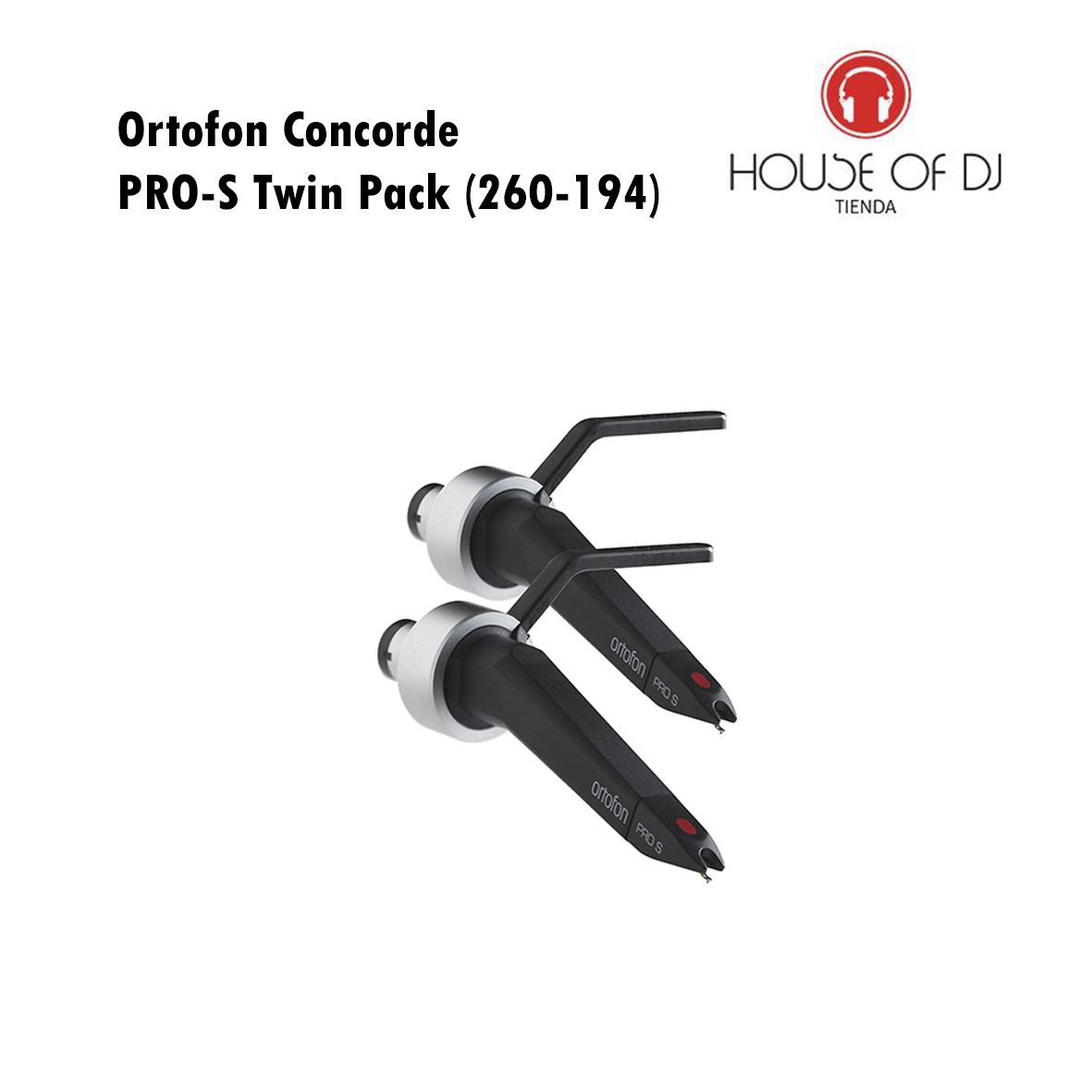 Ortofon Concorde Pro-S Twin Pack - House of DJ