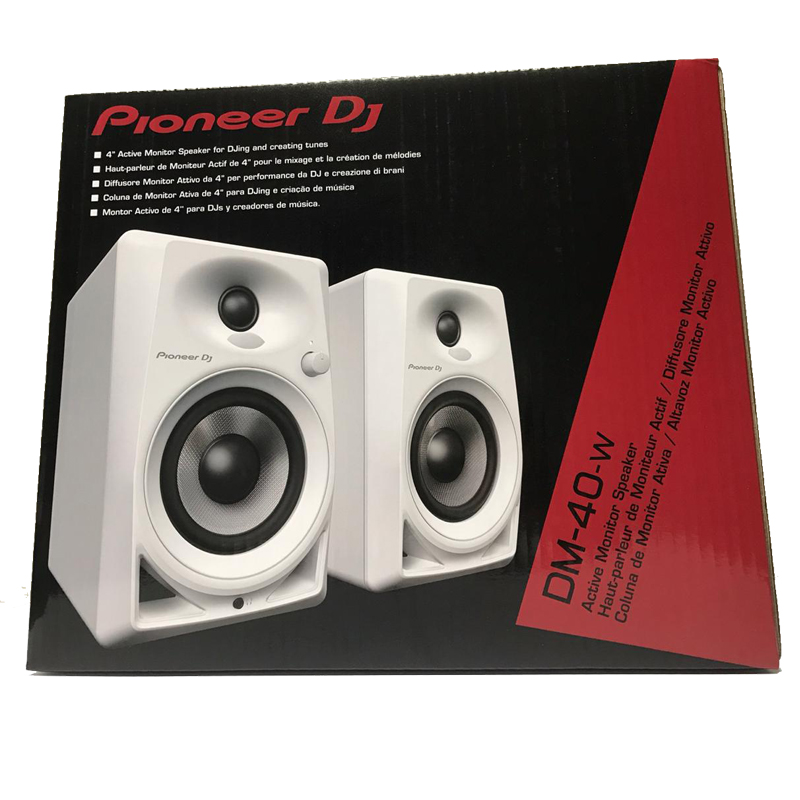 Pioneer DM-40 White (PAR) – House of DJ