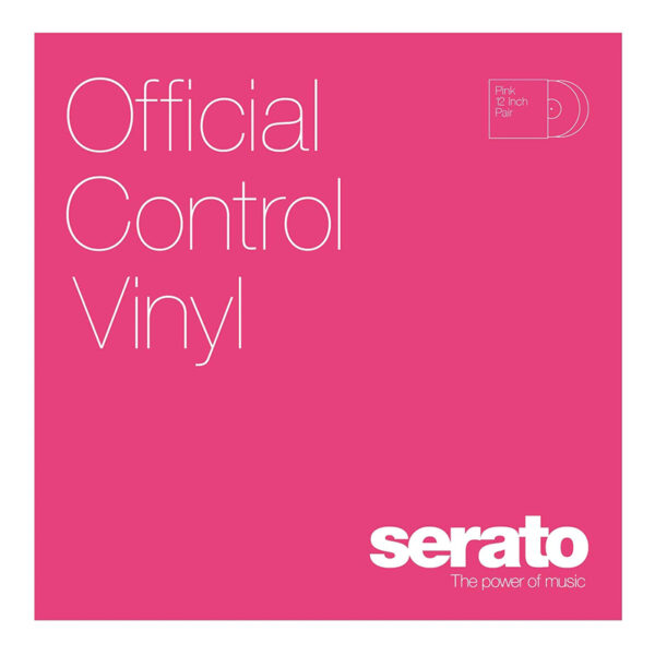 Serato Control Vinyl 12 Pulgadas Par Rosa - Imagen 3