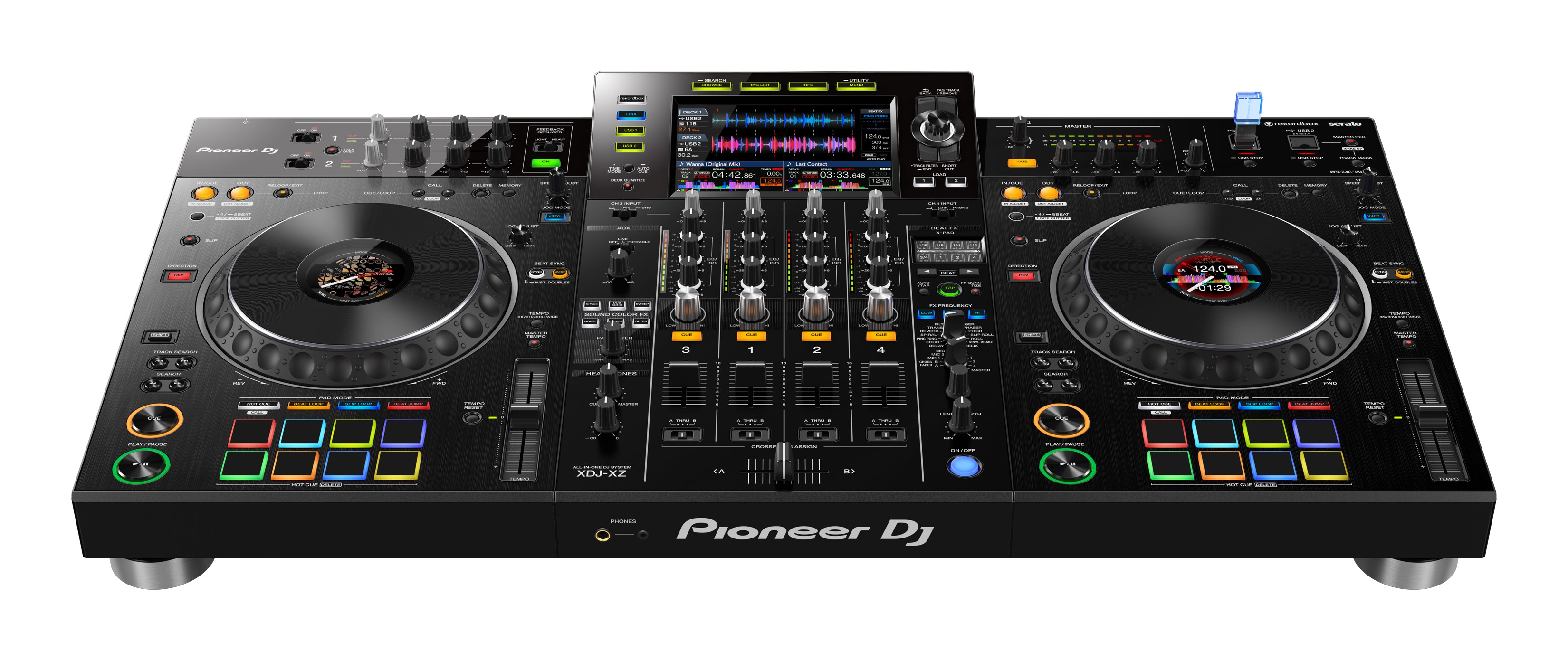 Pioneer XDJXZ Controlador Pioneer RekordBox Serato Allinone House