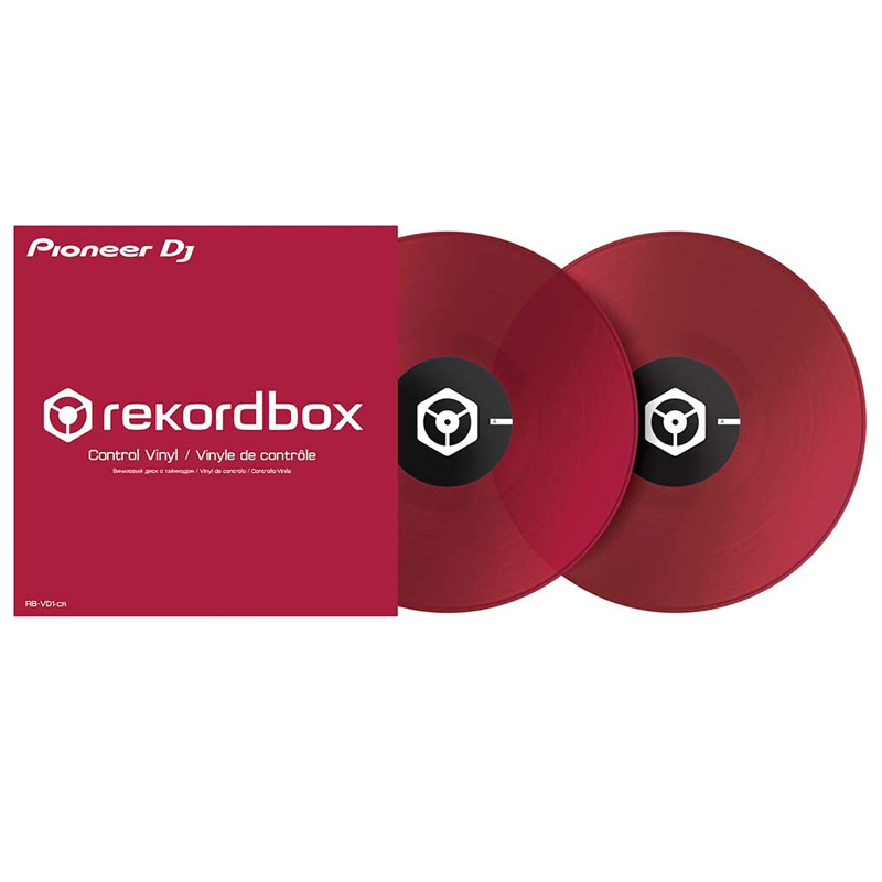 Rekordbox Control Vinyl PAR Rojo House of DJ