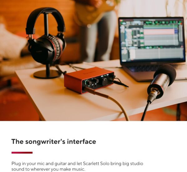 Focusrite Scarlett Solo 4Gen - Imagen 6