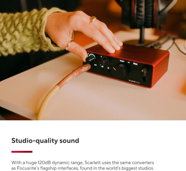 Focusrite Scarlett Solo 4Gen - Imagen 5