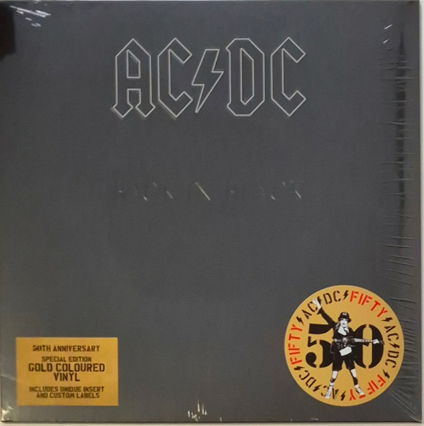 AC DC-Back In Black 50TH GOLD Anniversary Edition