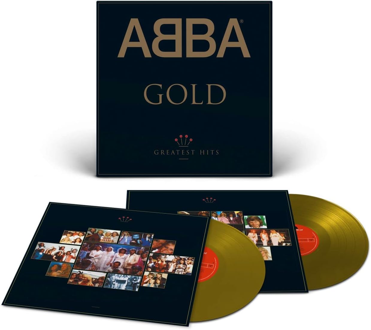 ABBA–Gold (Greatest Hits) 2 x LP Gold - Imagen 2