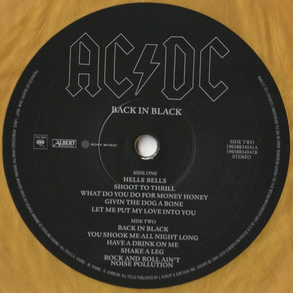 AC DC-Back In Black 50TH GOLD Anniversary Edition - Imagen 6