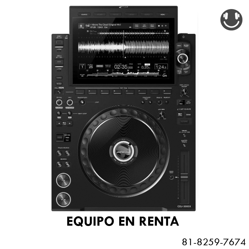 Pioneer CDJ-3000X ''Renta x 24 Hrs.''