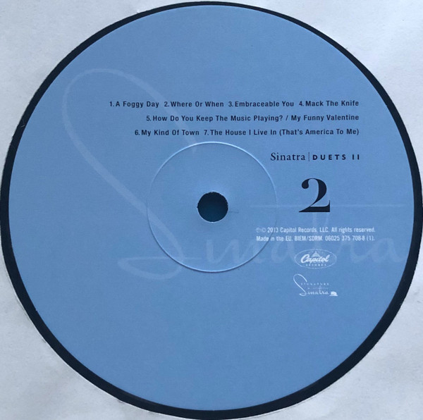Frank Sinatra - Duets 20th Anniversary (2xLP) (2013) - Imagen 10