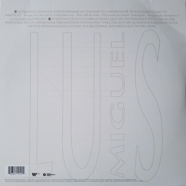Luis Miguel – El Concierto (2xLP) (1995) - Imagen 2