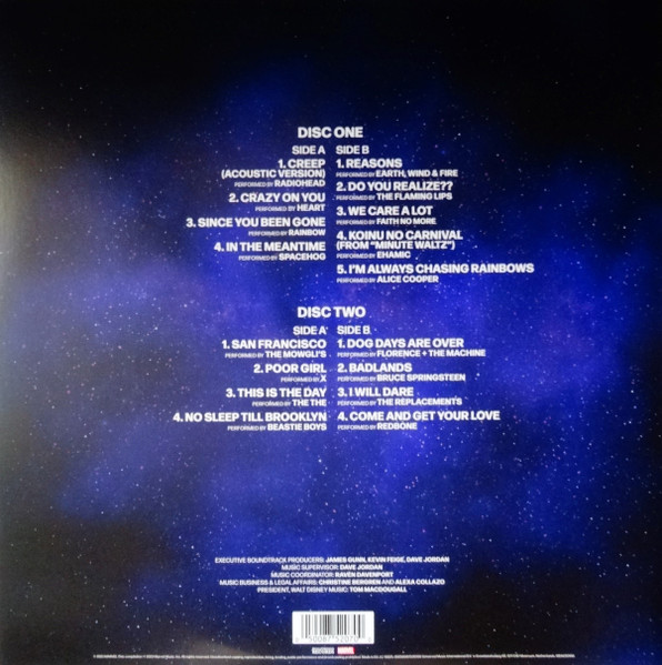 V A - Guardians Of The Galaxy Vol3 Awesome Mix Vol. 3 (2xLP) (2023) - Imagen 2
