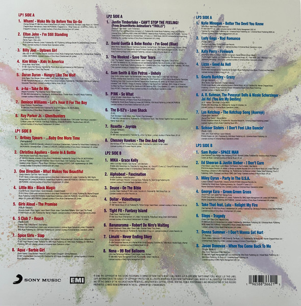 V A - Now That's What I Call Pop Gold (ColoredVinyl) (3xLP) (2023) - Imagen 2