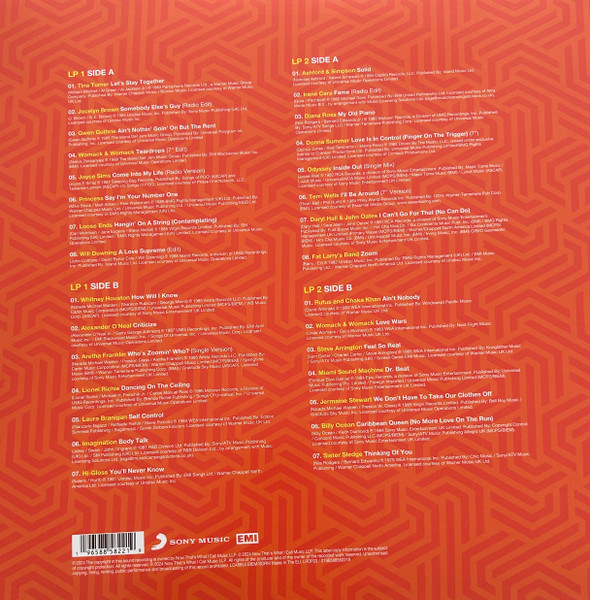 V A – Now Eighties Dancefloor Soul & Disco (2xLP) (2024) - Imagen 2
