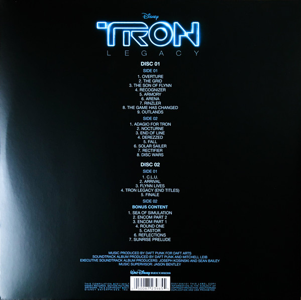 Daft Punk - Tron: Legacy (2xLP) (2015) - Imagen 2
