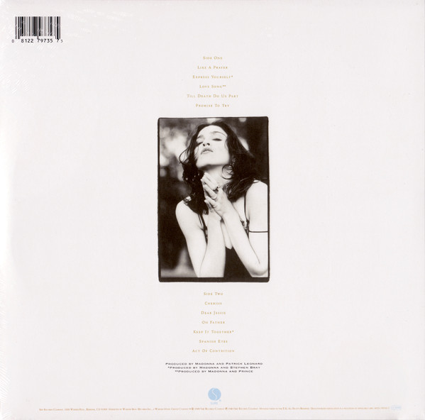 Madonna - Like A Prayer (2012) - Imagen 2