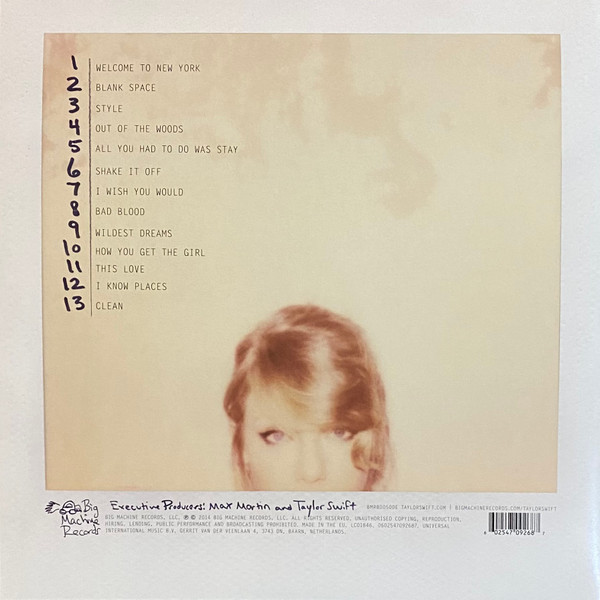 Taylor Swift - 1989 (2xLP) (2014) - Imagen 2