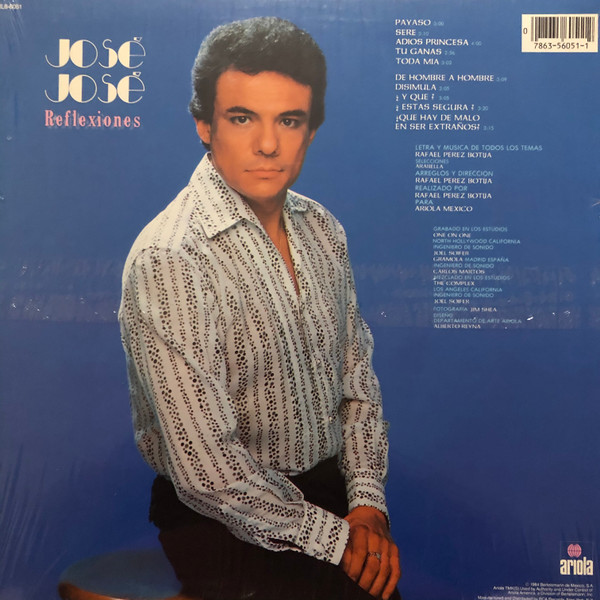 José José - Reflexiones (1984) - Imagen 2