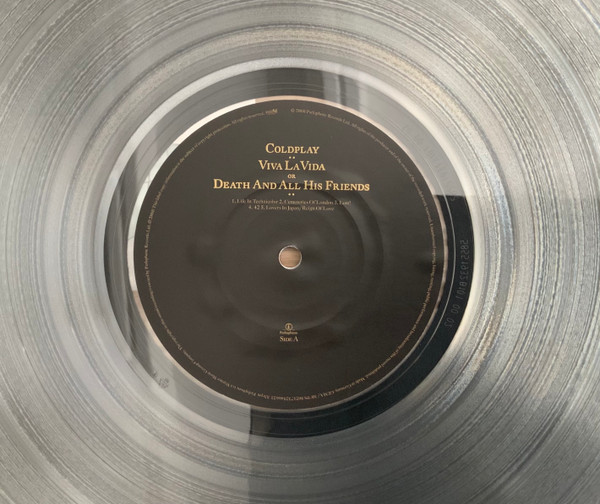 Coldplay - Viva La Vida (ClearVinyl) (2025) - Imagen 4