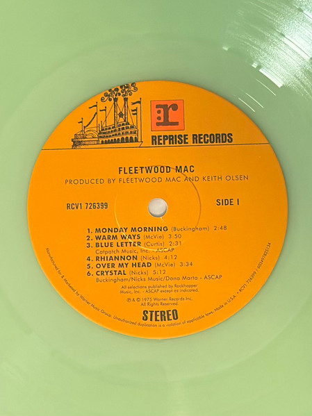 Fleetwood Mac - Fleetwood Mac (BottleGreenVinyl) (2024) - Imagen 3