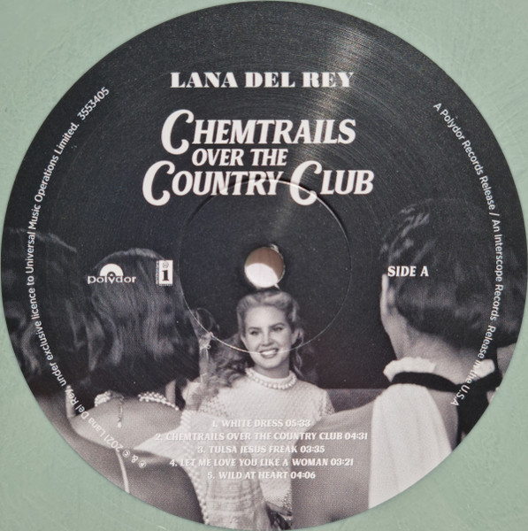 Lana del Rey - Chemtrails Over The Country Club (GreenVinyl) (2021) - Imagen 3