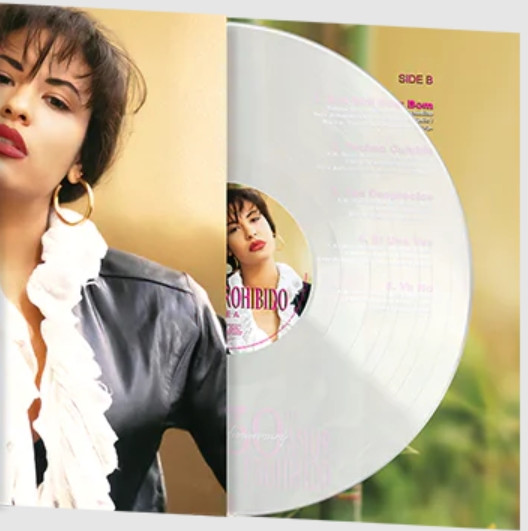 Selena- Amor Prohibido 30th Anniversary (ClearVinyl) (2024) - Imagen 3