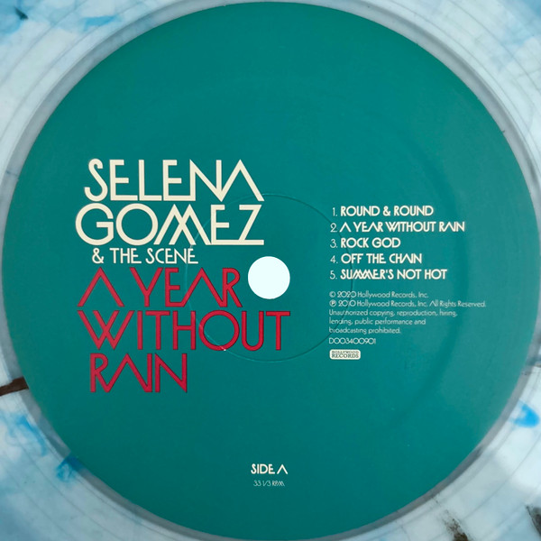 Selena Gomez - A Year Without Rain, & The Scene (IceBlueVinyl) (2020) - Imagen 3