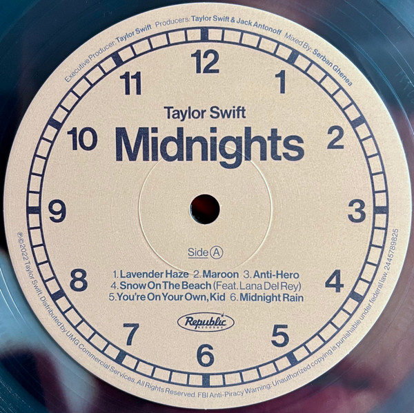 Taylor Swift - Midnights (MoonstoneBlueVinyl) (2022) - Imagen 3