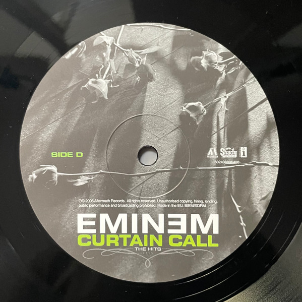 Eminem - Curtain Call The Hits (2xLP) (2021) - Imagen 6
