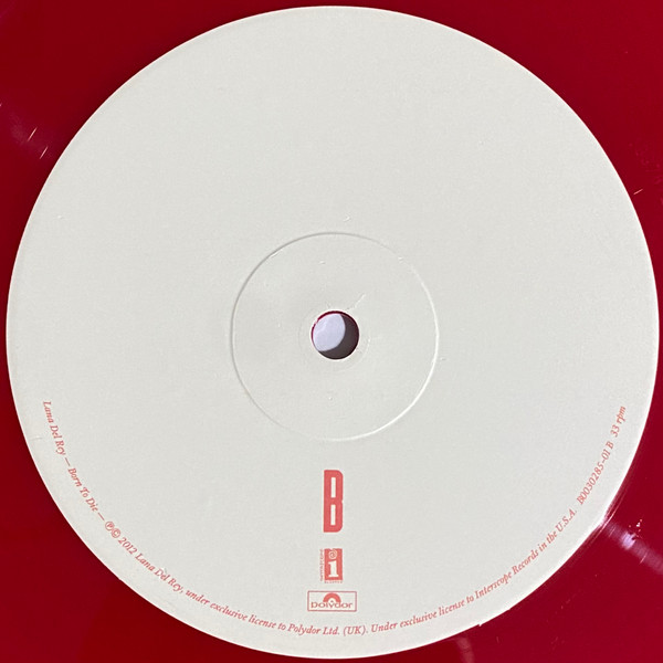 Lana Del Rey - Born To Die (OpaqueRedVinyl) (2020) - Imagen 4
