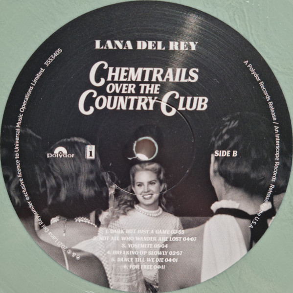 Lana del Rey - Chemtrails Over The Country Club (GreenVinyl) (2021) - Imagen 4