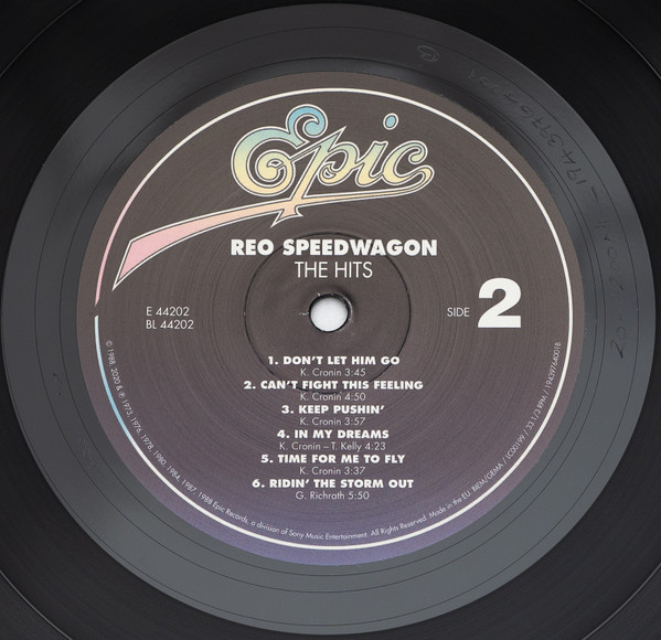 Reo Speedwagon - The Hits by (2020) - Imagen 4
