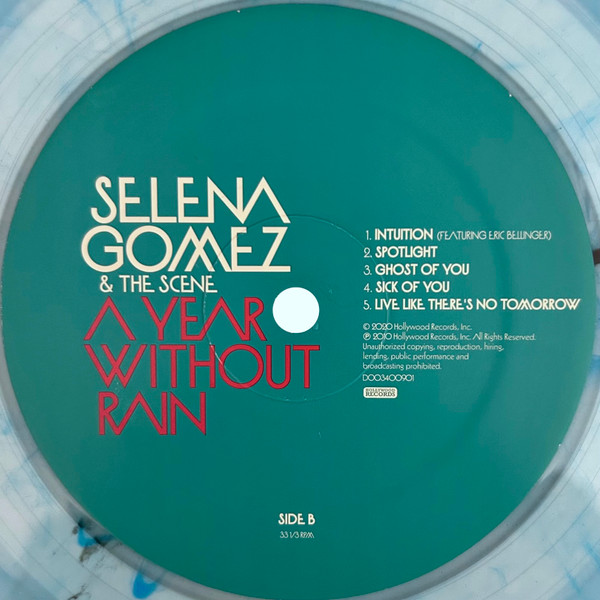 Selena Gomez - A Year Without Rain, & The Scene (IceBlueVinyl) (2020) - Imagen 4