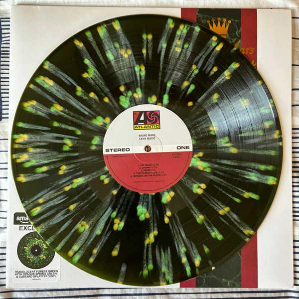 Bruno Mars – XXIVK Magic (GreenTraslucentVinyl) (2024) - Imagen 4