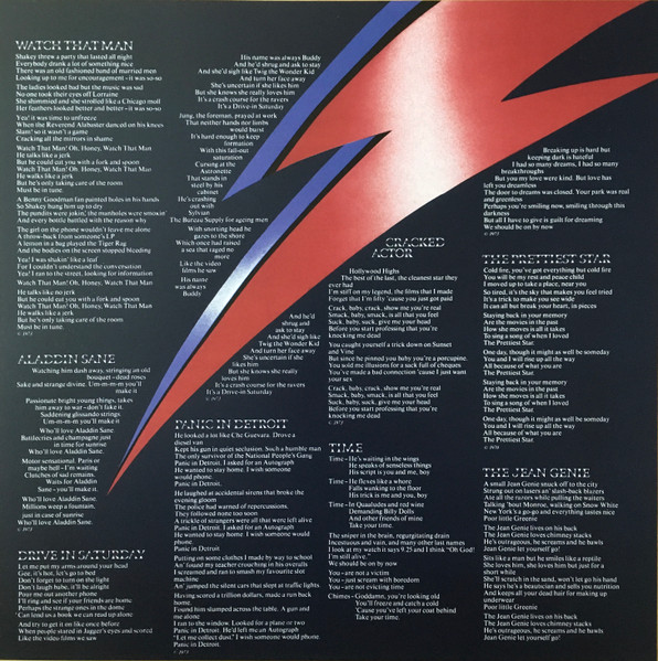 David Bowie - Aladdin Sane (PicDisc) (2023) - Imagen 5