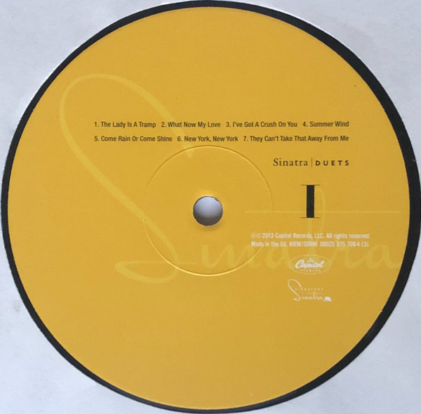 Frank Sinatra - Duets 20th Anniversary (2xLP) (2013) - Imagen 5