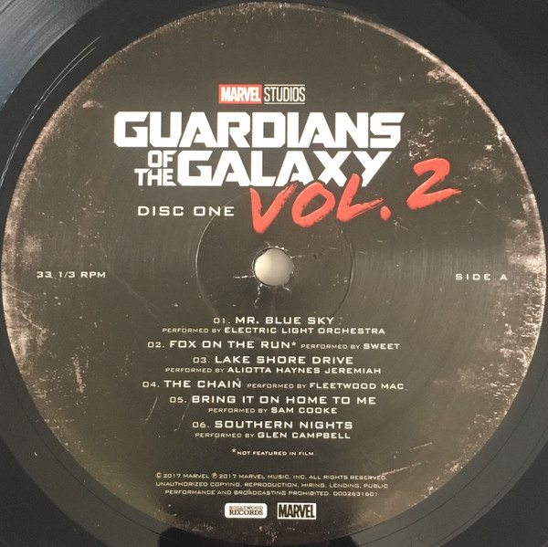 V A - Guardians of the Galaxy Vol. 2 Deluxe Edition (2xLP) (2017) - Imagen 3