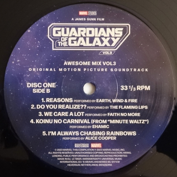 V A - Guardians Of The Galaxy Vol3 Awesome Mix Vol. 3 (2xLP) (2023) - Imagen 4