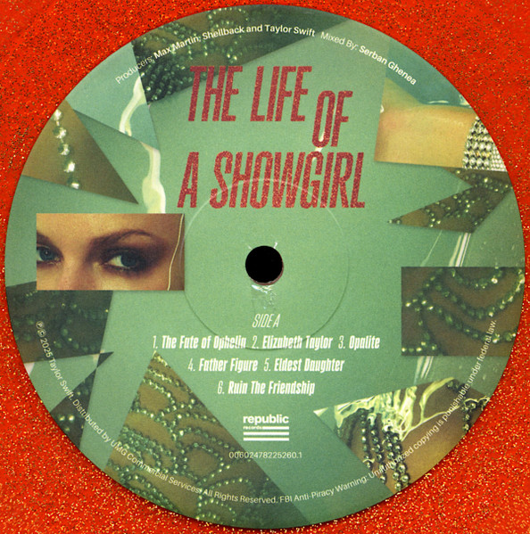 Taylor Swift - The Life of a Showgirl (OrangeVinyl) (2025) - Imagen 3