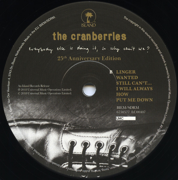The Cranberries – Everybody Else Is Doing It, So Why Can't We (2018) - Imagen 4
