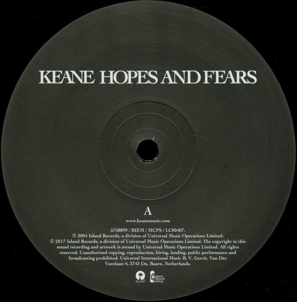 Keane – Hopes And Fears (2017) - Imagen 5