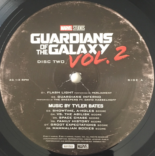 V A - Guardians of the Galaxy Vol. 2 Deluxe Edition (2xLP) (2017) - Imagen 5