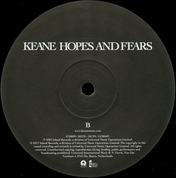 Keane – Hopes And Fears (2017) - Imagen 6
