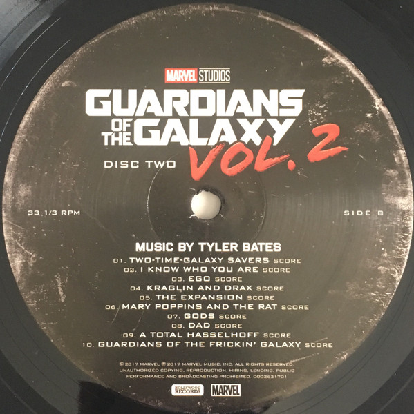 V A - Guardians of the Galaxy Vol. 2 Deluxe Edition (2xLP) (2017) - Imagen 6