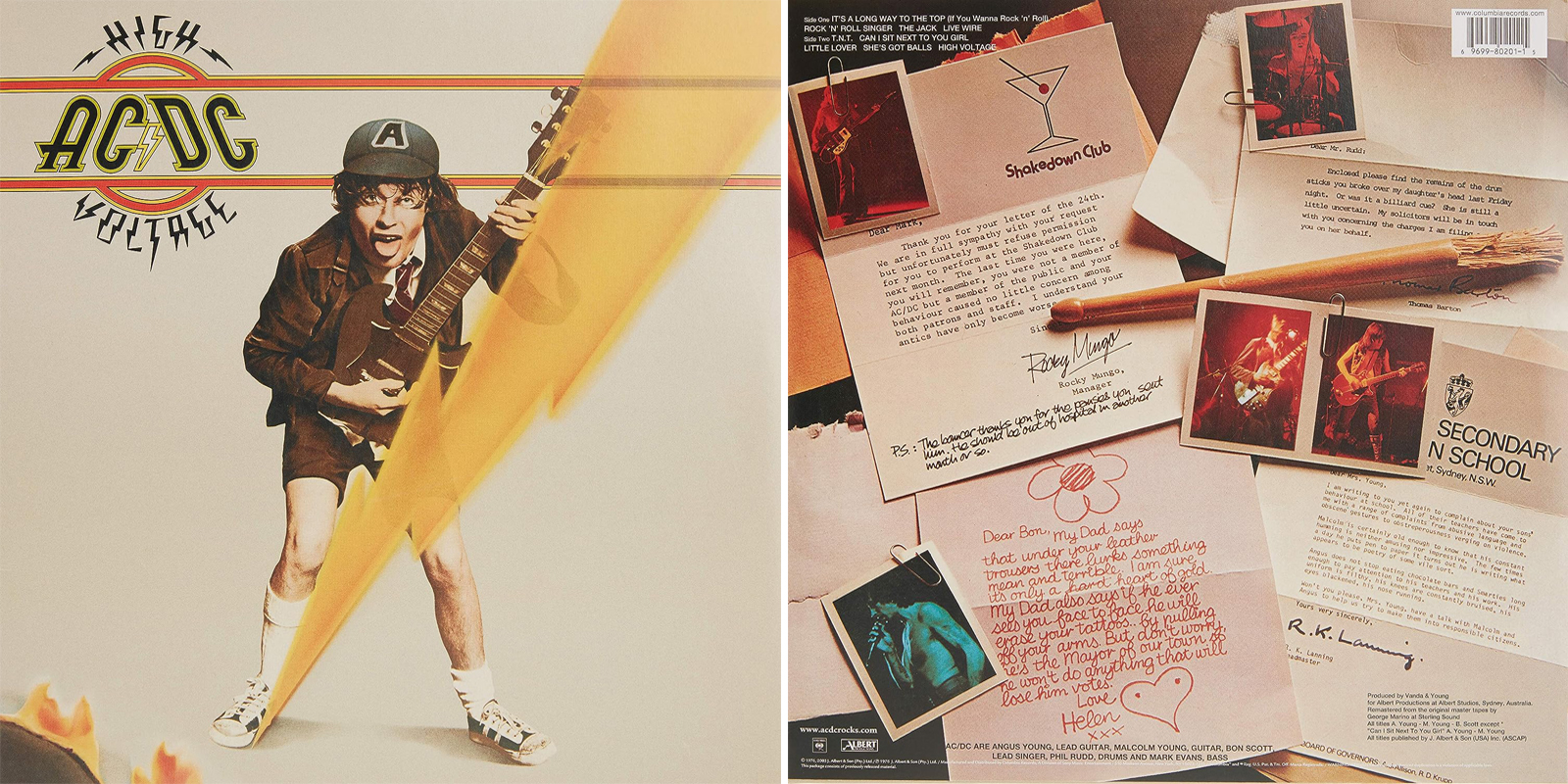 AC/DC - High Voltage (1976) - Imagen 3