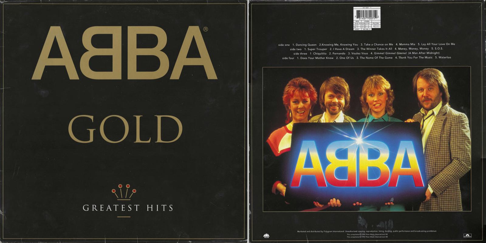 Abba - Gold Greatest Hits (2xLP) (2022) - Imagen 3