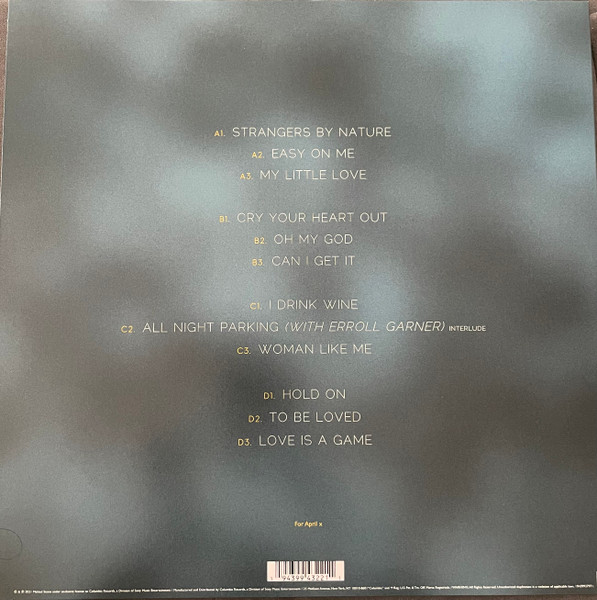 Adele - 30 (ClearVinyl) (2xLP) (2021) - Imagen 2