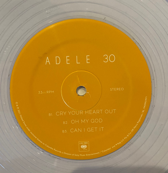Adele - 30 (ClearVinyl) (2xLP) (2021) - Imagen 5
