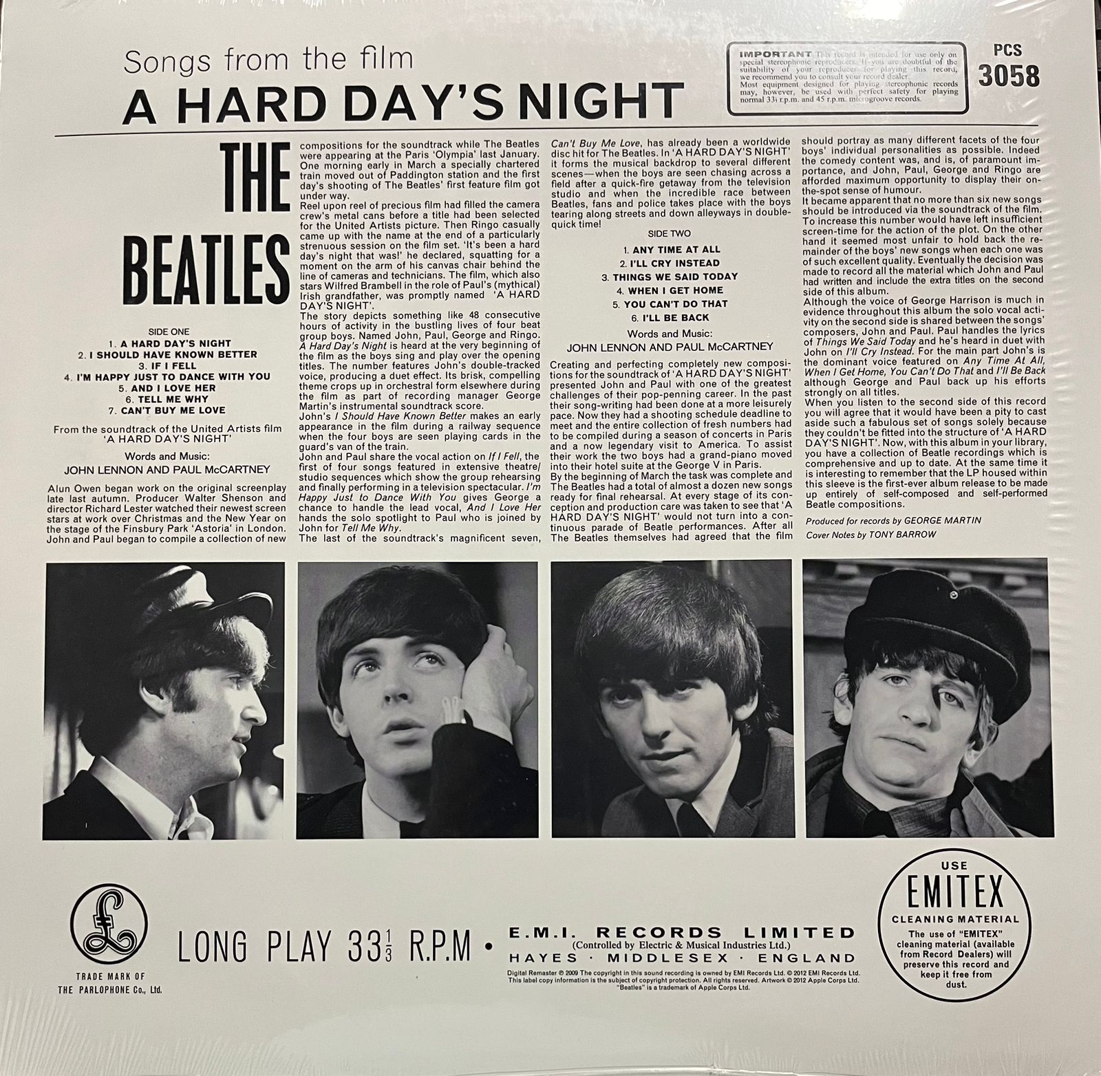 The Beatles - A Hard Day's Night (2009) - Imagen 2