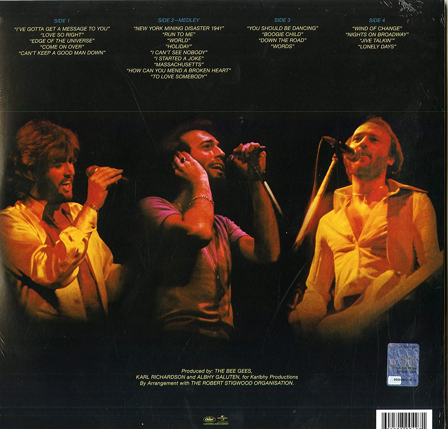 Bee Gees - Here At Last... Live (2xLP) (1977) - Imagen 2