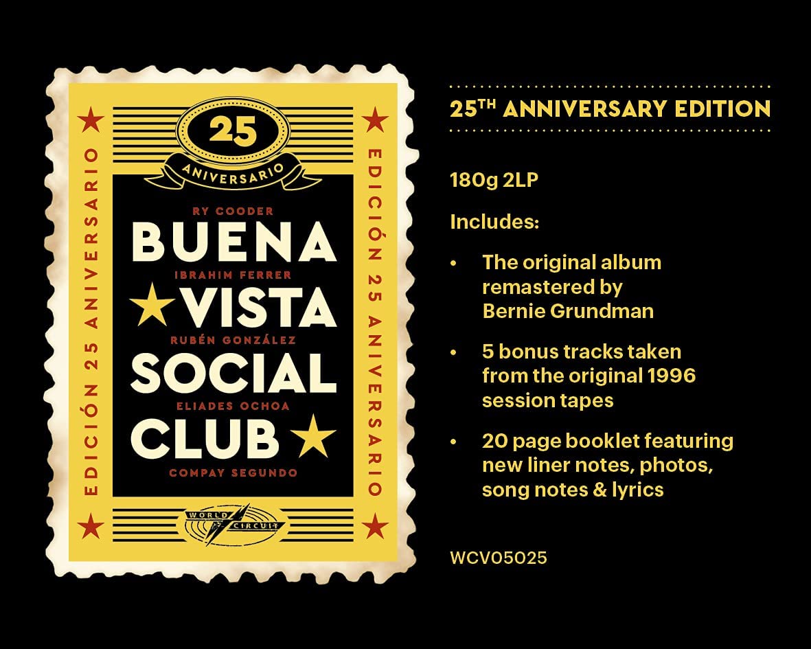 Buena Vista Social Club - Edición 25 Aniversario (2xLP) (2021) - Imagen 3
