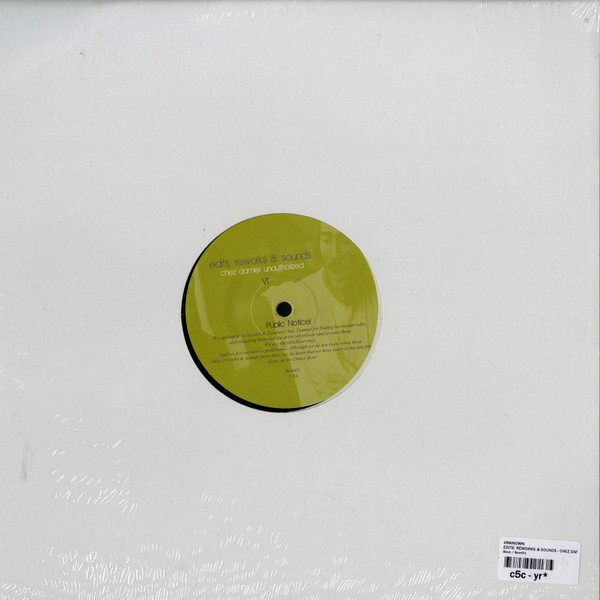 HO Chez Damier – Edits, Reworks & Sounds (2015)